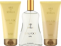 Instituto Espanol Aire de Sevilla Galaxy Girl - Zestaw (edt/150ml + b/cr/100ml + sh/gel/100ml)  — Zdjęcie N2