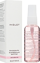 Odświeżający spray do skóry suchej i normalnej - Inglot Refreshing Face Mist Dry to Normal Skin — Zdjęcie N1