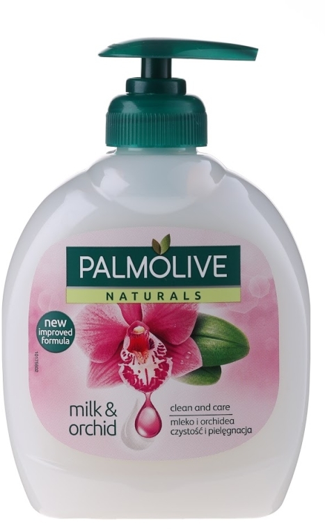 Kremowe mydło w płynie Mleko i Orchidea z dozownikiem - Palmolive Naturals Milk & Orchid — Zdjęcie N1