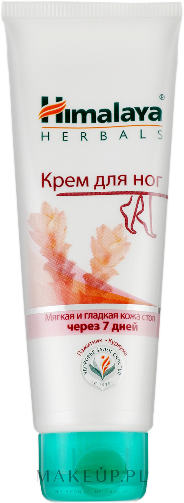 Krem do przesuszonej skóry stóp - Himalaya Herbals Foot Care Cream — Zdjęcie 75 g