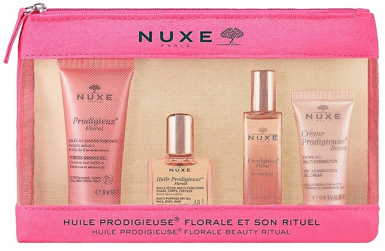 Nuxe Prodigieux Florale Travel Kit - Zestaw lakierów do paznokci, 5 produktów — Zdjęcie N1