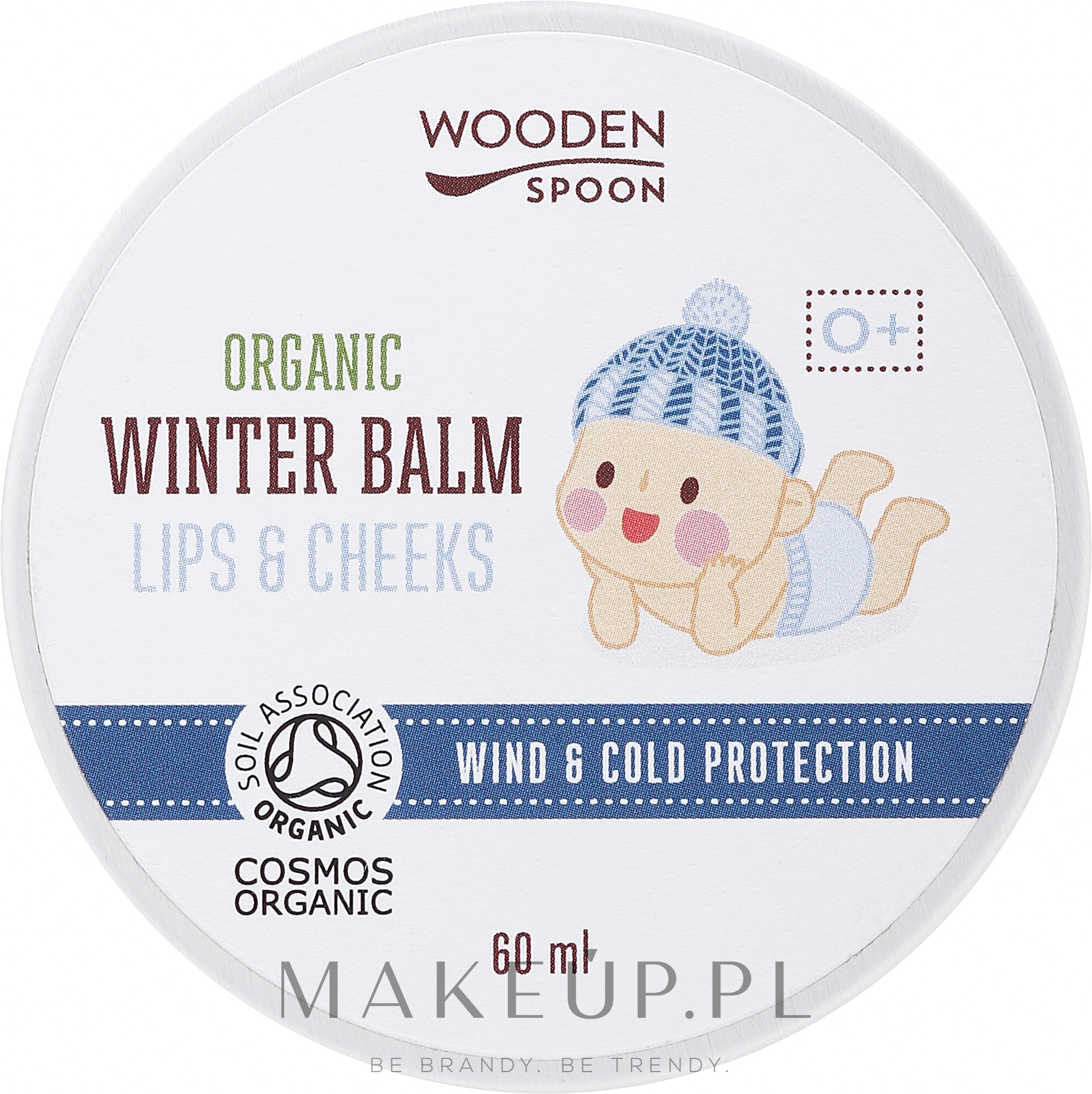 Balsam do ust i policzków dla dzieci - Wooden Spoon Winter Balm Cheek & Lips — Zdjęcie 60 ml