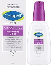 Krem nawilżająco-matujący SPF 30 - Cetaphil Pro Oil Control Moisturizing Cream SPF 30 — Zdjęcie N2