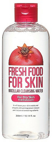 Woda micelarna do cery suchej - Farm Skin Fresh Food For Skin Pomegranate Micellar Cleansing Water — Zdjęcie N1