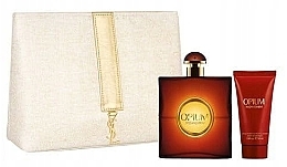 Kup Yves Saint Laurent Opium - Zestaw (edt 50 ml + b/lot 50 ml + pouch)	