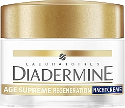 Krem do twarzy - Diadermine Age Supreme Regeneration Night Cream  — Zdjęcie N1