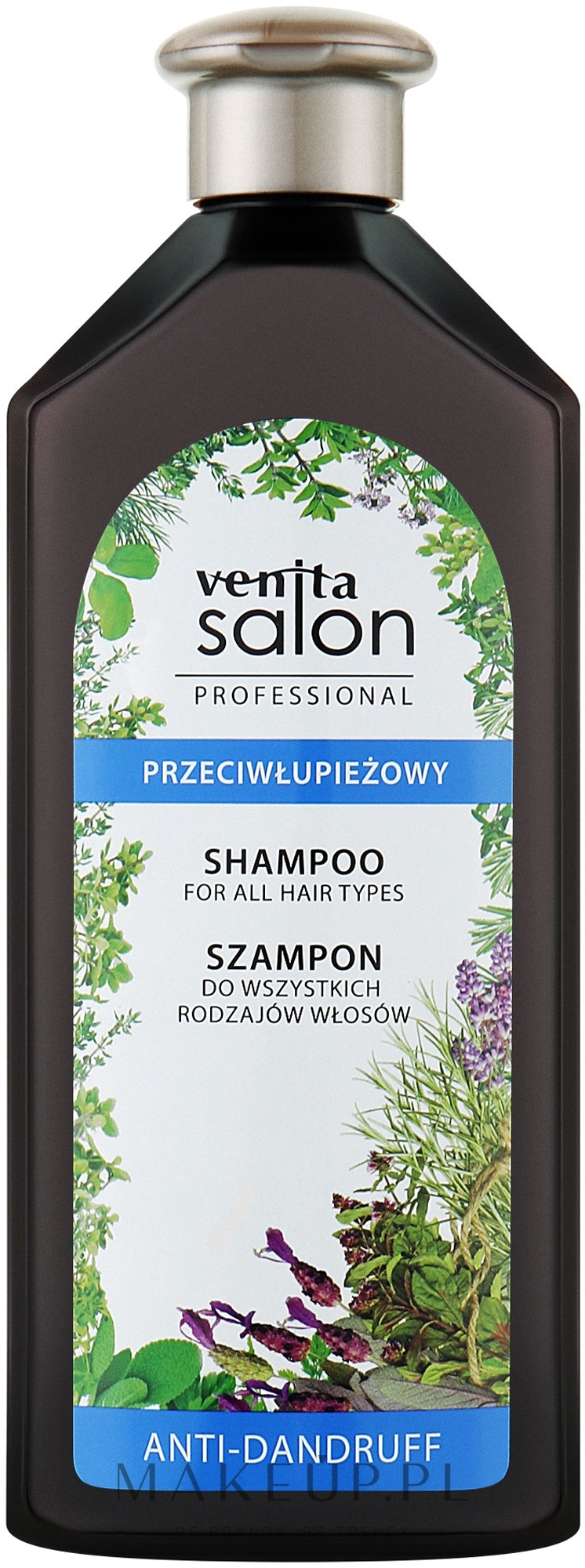 Przeciwłupieżowy szampon do włosów - Venita Salon — Zdjęcie 500 ml