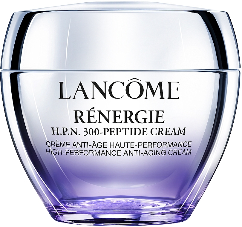 Wysoce skuteczny przeciwstarzeniowy krem ​​do twarzy z peptydami, kwasem hialuronowym i niacynamidem - Lancome Renergie H.P.N. 300-Peptide Cream