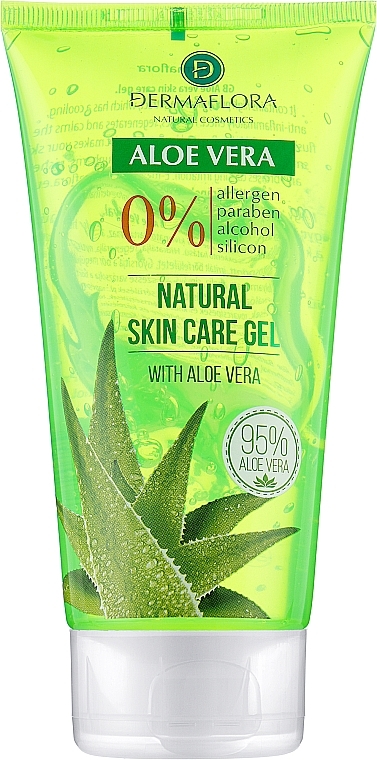 Żel z aloesu - Dermaflora 0% Aloe Vera Natural Skin Care Gel