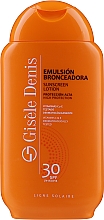 Kup Balsam z filtrem przeciwsłonecznym - Gisele Denis Bronzer Emulsion SPF30