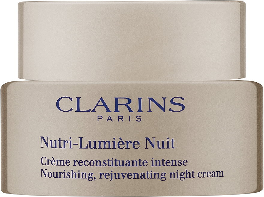 Krem odmładzający na noc - Clarins Nutri-Lumière Nuit Nourishing Rejuvenating Night Cream — Zdjęcie N1