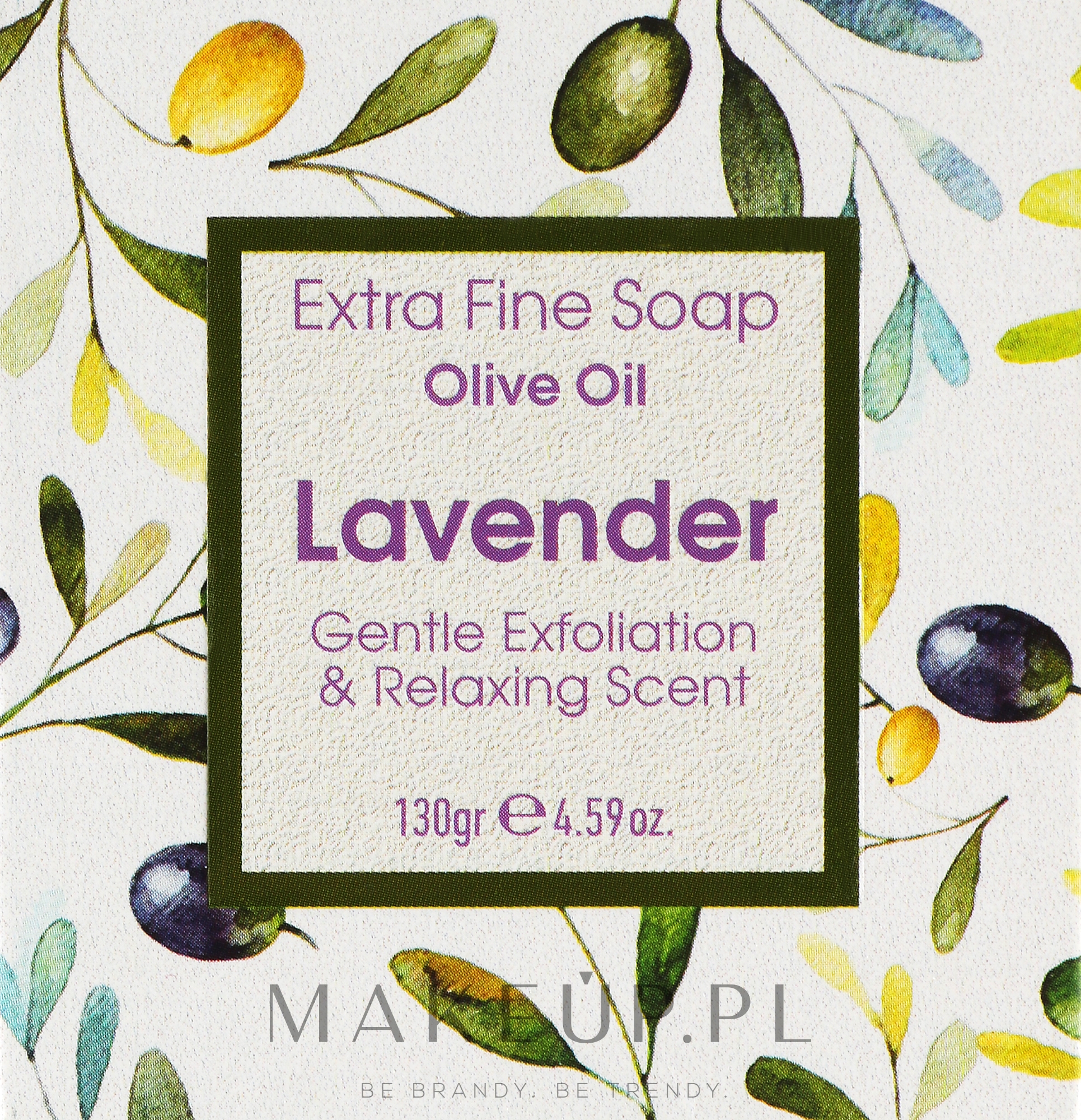 Mydło z lawendą - Kalliston Extra Fine Soap Olive Oil With Lavender — Zdjęcie 130 g