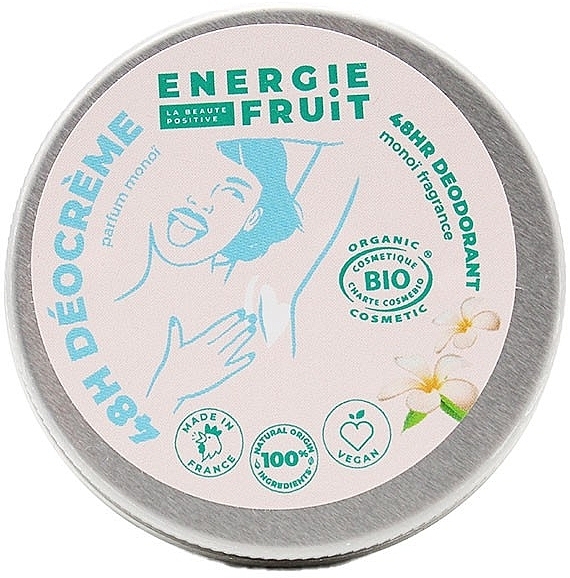 Dezodorant - Energie Fruit 48H Deocreme Monoi — Zdjęcie N1