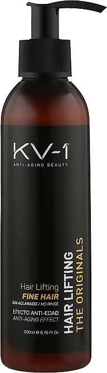 Krem liftingujący bez spłukiwania do włosów cienkich - KV-1 The Originals Hair Lifting Fine Hair Cream — Zdjęcie N1