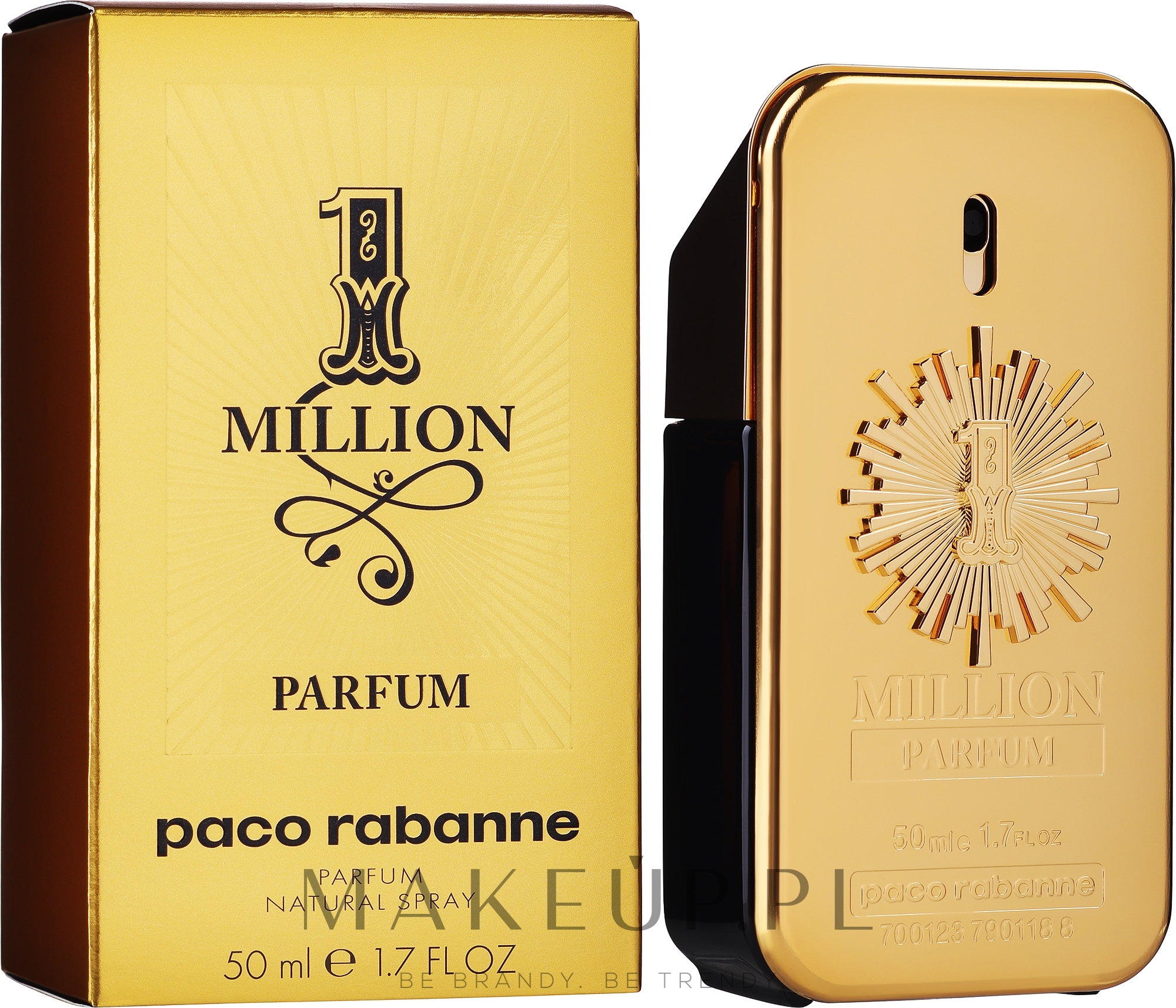 Paco Rabanne 1 Million Parfum - Perfumy — Zdjęcie 50 ml