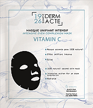 Odbudowująca maska w płachcie do twarzy z witaminą C - Academie Derm Acte Unifiant Intensif — Zdjęcie N1