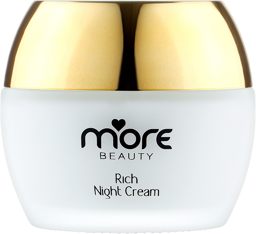 Odżywczy krem na noc z wyciągiem z aloesu - More Beauty Rich Night Cream