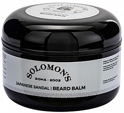 Balsam do brody z japońskim sandałowcem - Solomon's Beard Balm Japanese Sandal — Zdjęcie N1