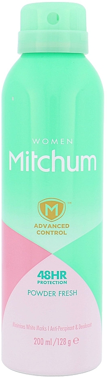 Dezodorant w sprayu - Mitchum Women Powder Fresh Triple Odor Defense Pure Deodorant Spray — Zdjęcie N1