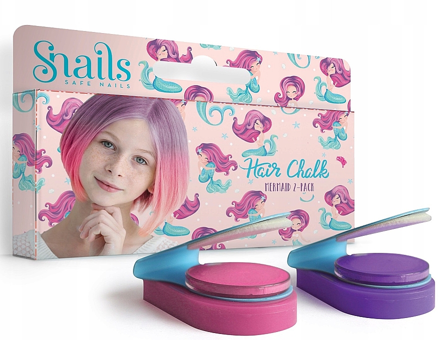 Kreda do włosów dla dzieci - Snails Hair Chalk Mermaid — Zdjęcie N1