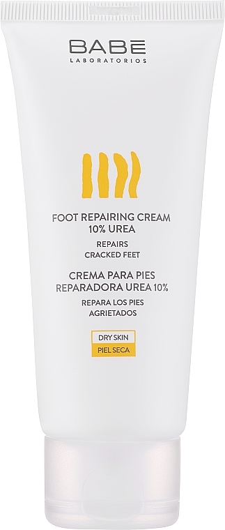 Zmiękczający krem przeciw szorstkości stóp z 10% mocznika - Babé Laboratorios Foot Repairing Cream 10% Urea