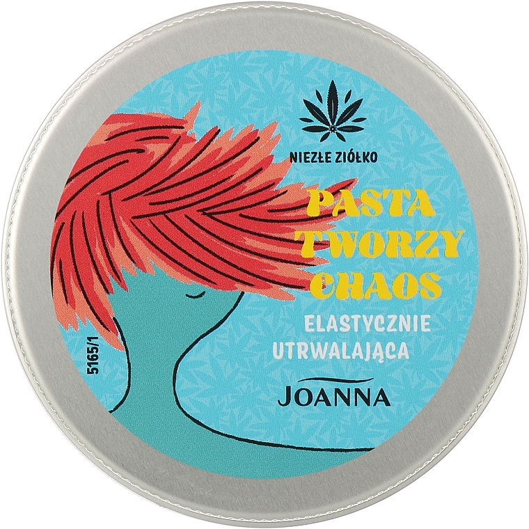 Pasta elastycznie utrwalająca do włosów - Joanna Nice Weed Hair Paste — Zdjęcie N1