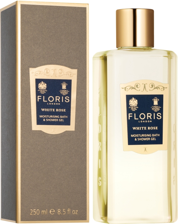 Floris White Rose - Perfumowany nawilżający żel do kąpieli i pod prysznic — Zdjęcie N1