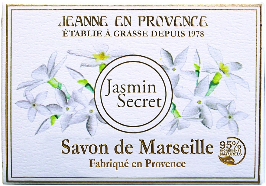 Perfumowane mydło w kostce - Jeanne en Provence Jasmin Secret Soap