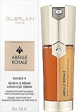 Odmładzające serum do twarzy z mleczkiem pszczelim - Guerlain Abeille Royale Double R Renew & Repair Serum — Zdjęcie N2