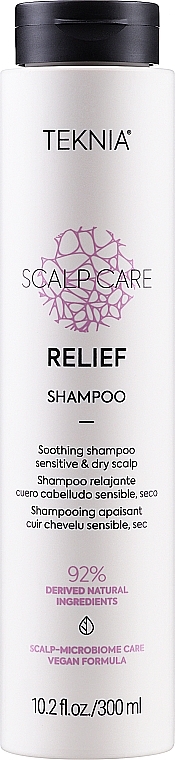 Szampon micelarny bez siarczanów do wrażliwej i suchej skóry głowy - Lakmé Teknia Scalp Care Relief Shampoo