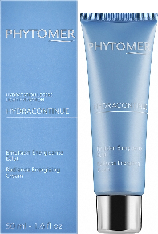 Energizujący krem rozświetlający do twarzy - Phytomer HydraContinue Radiance Energizing Cream — Zdjęcie N2
