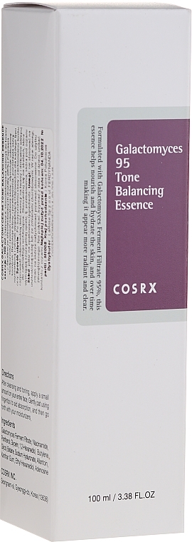 PRZECENA! Odżywcza esencja do twarzy wyrównująca koloryt - Cosrx Galactomyces 95 Tone Balancing Essence * — Zdjęcie N2