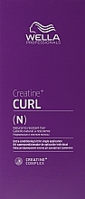 PRZECENA! Zestaw do trwałej ondulacji włosów normalnych - Wella Professionals Creatine + Curl (h/lot/75 ml + h/neutr/100 ml + treatm/30 ml) * — Zdjęcie N2