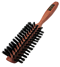 Kup Szczotka do suszenia włosów, półokrągła z drewna gruszy, 22 cm - Golddachs 