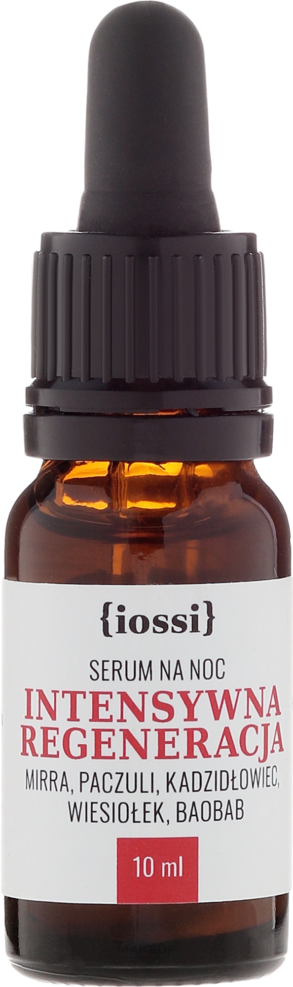 Intensywnie regenerujące serum na noc - Iossi (miniprodukt) — Zdjęcie 10 ml