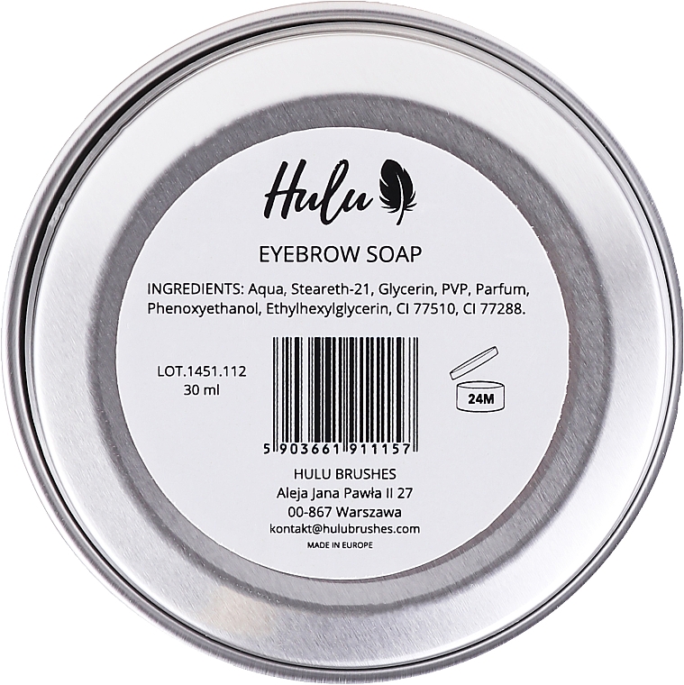 Mydło do brwi - Hulu Brow Soap — Zdjęcie N2