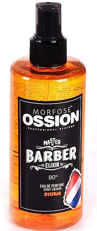 Spray po goleniu - Morfose Ossion Barber Spray Cologne Storm — Zdjęcie N3
