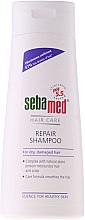 Szampon do włosów suchych, osłabionych i zniszczonych - Sebamed Classic Repair Shampoo — Zdjęcie N3