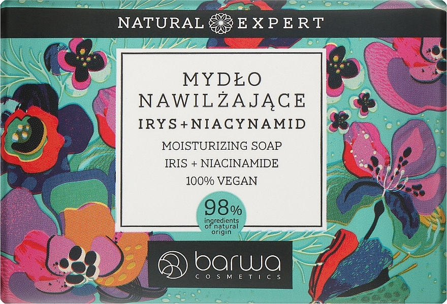 Mydło nawilżające Irys i niacynamid - Barwa Natural Expert Iris + Niacinamide Moisturizing Soap — Zdjęcie N1
