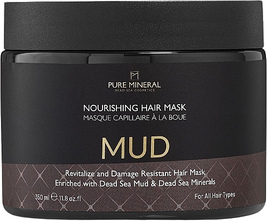 Maska błotna do włosów - Pure Mineral Mud Nourishing Hair Mask — Zdjęcie N1