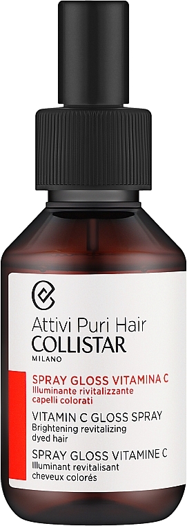 Spray do włosów z witaminą C - Collistar Attivi Puri Hair Vitamin C Gloss Spray — Zdjęcie N1