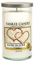 Świeca zapachowa pilar Zimowa miłość - Yankee Candle Snow In Love — Zdjęcie N3