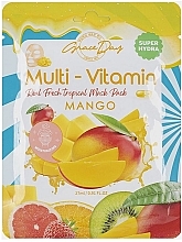 Maska w płachcie z ekstraktem z mango - Grace Day Multi-Vitamin Mango Mask Pack — Zdjęcie N1