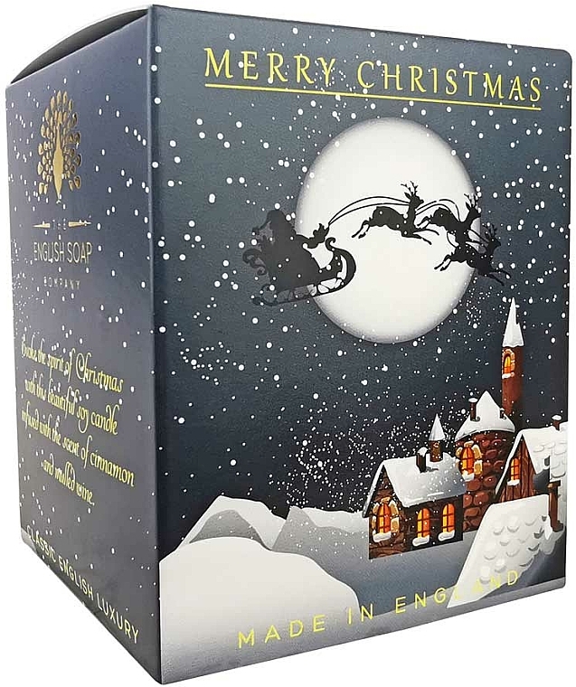 Świeca sojowa Grzane wino - The English Soap Company Christmas Collection Winter Village Scented Candle — Zdjęcie N2