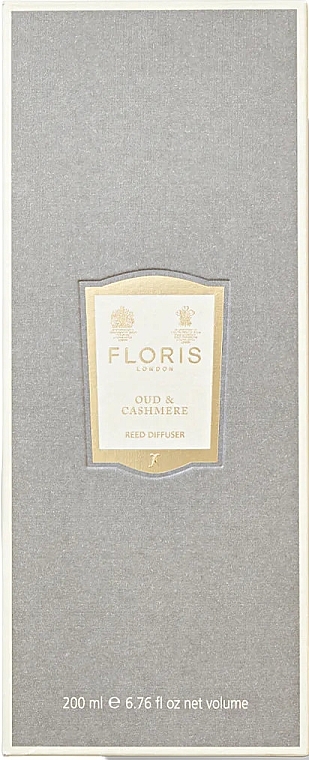 Floris Oud & Cashmere Diffuser - Dyfuzor zapachowy z patyczkami — Zdjęcie N3