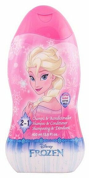 Szampon i odżywka do włosów 2 w 1 dla dzieci - Disney Frozen Shampoo & Conditioner 2in1 — Zdjęcie N1