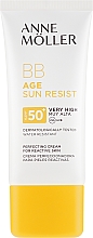 Przeciwsłoneczny krem BB do twarzy SPF 50+ - Anne Möller BB Age Sun Resist Perfecting Cream  — Zdjęcie N2