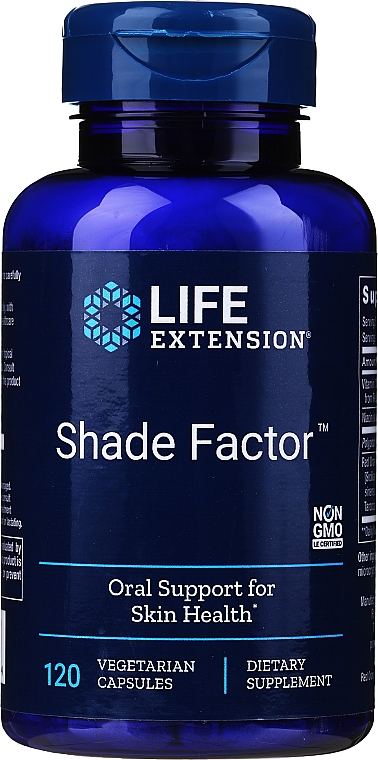 Suplement diety na skórę chroniący przed promieniowaniem UV - Life Extension Shade Factor — Zdjęcie N1