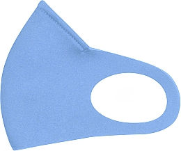 Maska ochronna na twarz, niebieska, rozmiar XS - MAKEUP — Zdjęcie N4