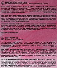 Zestaw do stylizacji brwi - Anastasia Beverly Hills Defined & Volumized Brow Kit Soft Brown (b/gel/2.5ml + b/pen/0.85g + b/pen/0.03g) — Zdjęcie N3